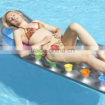 Hot sale pvc Inflatable pool floating air mattress