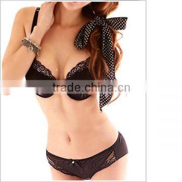 2014 Comfortable and fancy bra panty set woman underwear