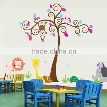 ALFOREVER PVC owl animals wall decals,owl wall sticker