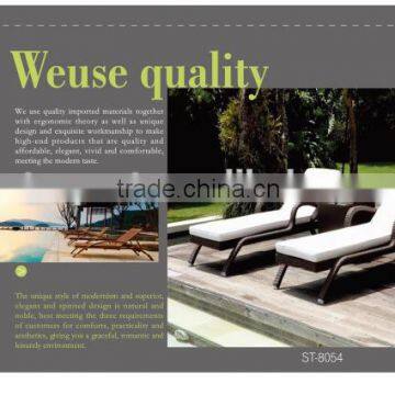 2014 Latest Design Rattan Outdoor Furniture Sun Bath Lounge Bed for Foshan Guangdong Quality Choice photo-6