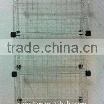 5 layer wire basket/decorative wire basket/sloped wire basket/multilayer wire basket