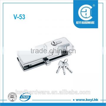 V-53 glass door bottom clamp fittings/glass door lock