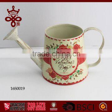 Small Galvanized Watering Can Watering Plants Watering Pot photo-2