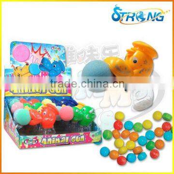 Animal Gun Springy Ball Candy Toy