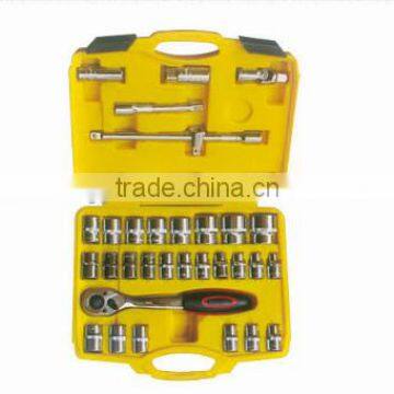 Socket spanners set 1/2''12.5mm 32pcs -set yellow box