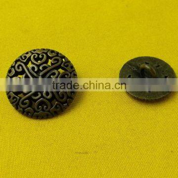 15mm and 20mm Metal Shank Button in Anti-brass Color photo-5