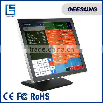 Ture Flat Capacitive Touch Pos Termina 17 Inch