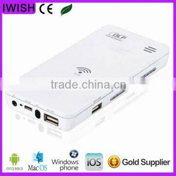 3D DLP projector china mobile phone wifi support Android iOS Windows Mac