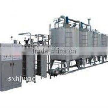 CIP cleaning system water treatment