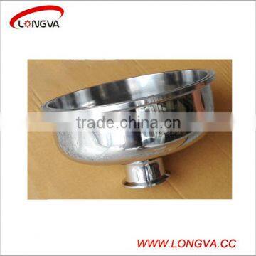 Sanitary Stainless Steel Bowl Cap Tri Clamp Reducer Pipe Fittings photo-5