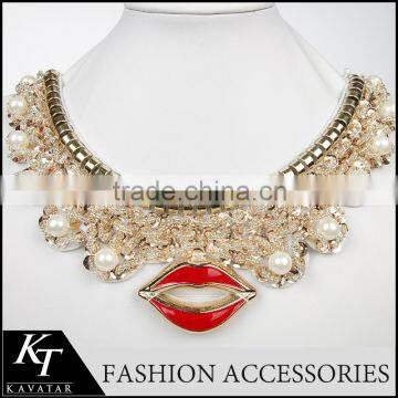 Top selling ! 2015 New arrival sequin neckline rhinestone applique