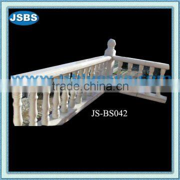 Hand Carved White Marble Balcony Balustrade JS-BS042