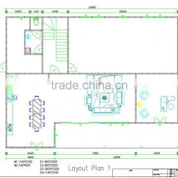 Weifang Huahong Newly Invented Nationally Patented Foam Cement Panel House photo-2