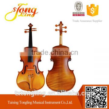 Music Violin Made In China Flamed Maple Violin instrument music in violin (TL001-2B)