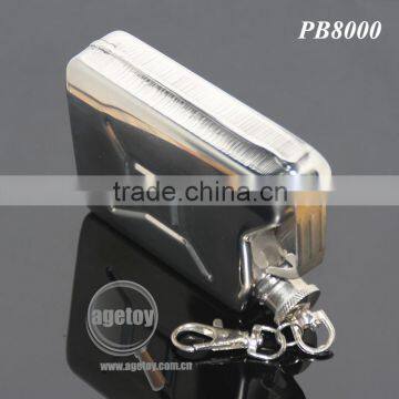 5oz Stainless Steel Portable Kettle Five Ounce Oilcan Keychain 150ML Metal Travel Wine Pot Hip Flask photo-4