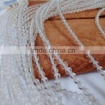 4-6mm Natural Clear Crystal Quartz Beads,round Crystal Beads photo-2