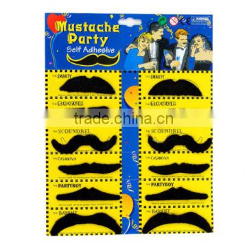 2 Style Set Of 12 Mixed Stylish Costume Party Fake Mustache Moustache MU031