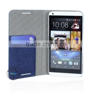 FOR HTC DESIRE 816 SHOCKPROOF CASE FAUX LEATHER COVER