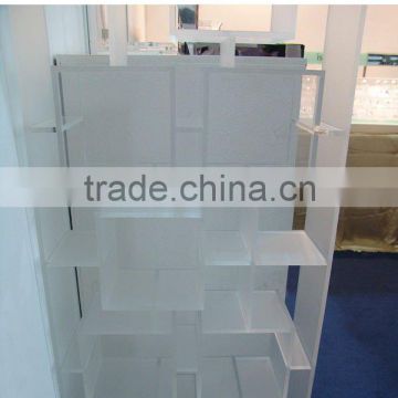 Customized wholesale acrylic bookshelf