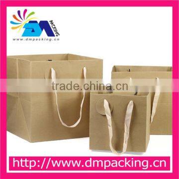 promotional printed kraft paper cake bag