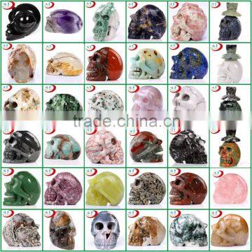 Wholesale Assorted Hand Carved Crystal Skull Buy for Sale Or Decoration