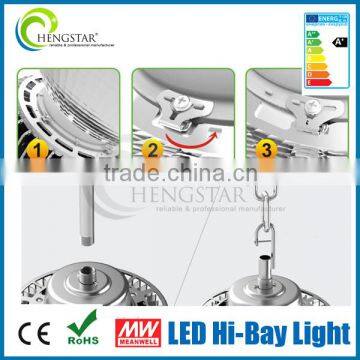 25degree 60degree 100degree Supermarket Illumination Black Color Meanwell Driver Outdoor Warehouse Led hi Bay Hangar Lighting photo-3