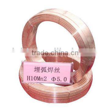 Best seller!!!EH14(H10Mn2) copper coated mild steel Submerged arc welding wire