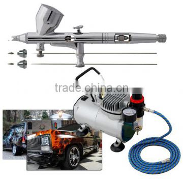 Portable Airbrush Kits with Air Compressor AS-48