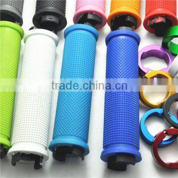 custom OEM ODM low weight road DH BMX MTB lock clamp bicycle handle grips