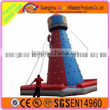 Adult Outdoor Inflatable Rock Climbing Wall