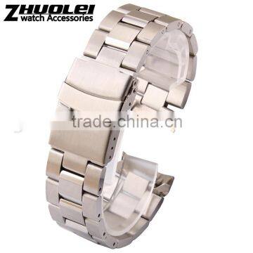 22mm high quality imported stainless steel watch bracelet Wholesale 3PCS