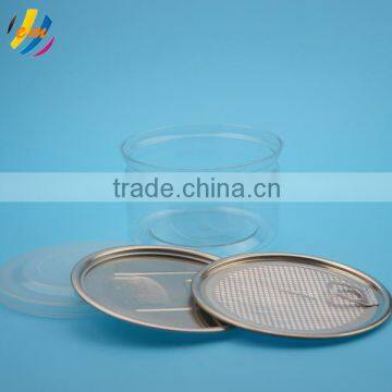 High quality plastic PET food container with lid