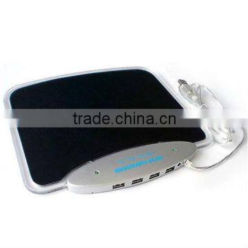 Multifunction mouse pad /mouse pad with USB HUB