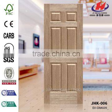 JHK-006 International Popular EV OAK New Zealand Deep Texture MDF Molded Door Skin Quote