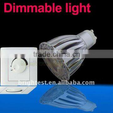 6W GU10 LED bulbs Dimmable warm white