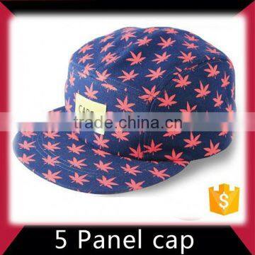 High capability customized design 5 panel hat with logo