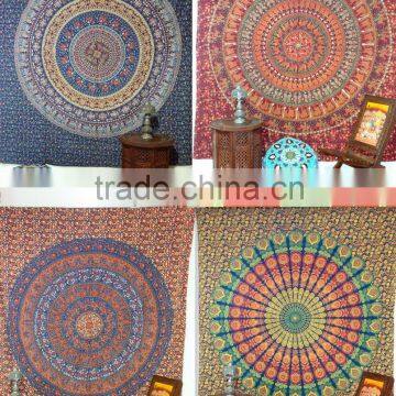 Indian Mandala Tapestry Hippie Wall Hanging Throw Bedspread