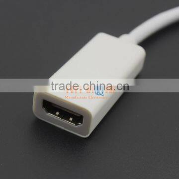 1Pcs Mini Audio Cable Displayport DP To HDMI Adapter For MacBook Pro Air High Quality photo-2