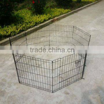 8 pcs metal rabbit dog play pen
