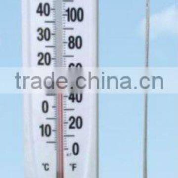plastic garden thermometer