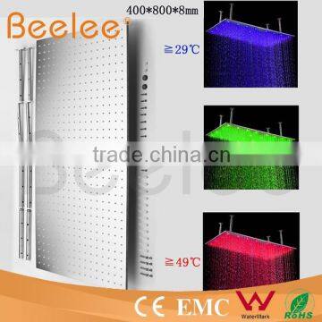 LED Bathroom Wall Mounted Rainfall Shower Set photo-2