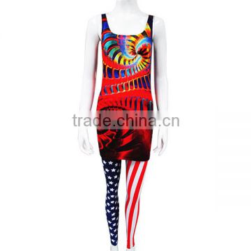 Newest Design Custom Logo Printed Gym womens Stringer Tank Top hot selling                        
                                                Quality Choice