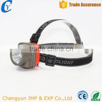 Yiwu Cheaper Plastic 3*AAA Dry Battery LED Flashlight Torch Usage Simple