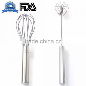 Stainless Steel Hand Power Whisk,Stainless Steel Whisk Beaters Egg Blenders