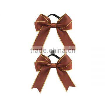 Elastic packaging satin ribbon bow