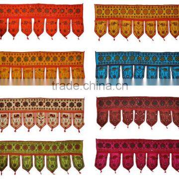 Home Decor~Banjara Hand Embroidery Ethnic Window Door Topper Toran