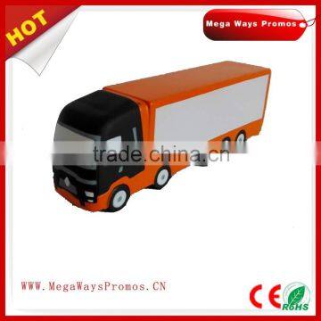 2016 New Design Hot Sale Anti PU Bus Shape Squeeze Ball for Gift photo-2