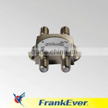 FRANKEVER 3 way CATV tap-off and splitter Signal Amplifier