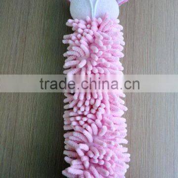 Microfiber Chenille Wash Cloth Hand Towel in Animal Faces photo-3