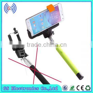 Aluminum Handheld Self-timer Monopod With Cable Selfie Stick Extendable                        
                                                Quality Choice